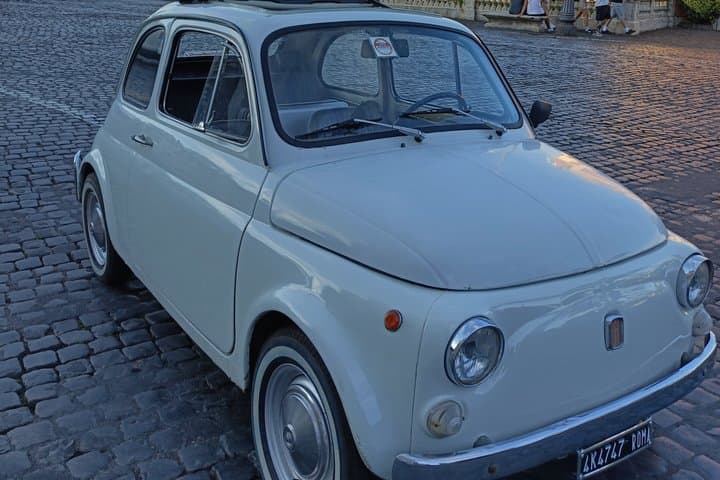 Fiat 500 Evening Tour Discover Rome at Sunset