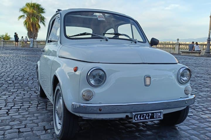 Fiat 500 Evening Tour Discover Rome at Sunset