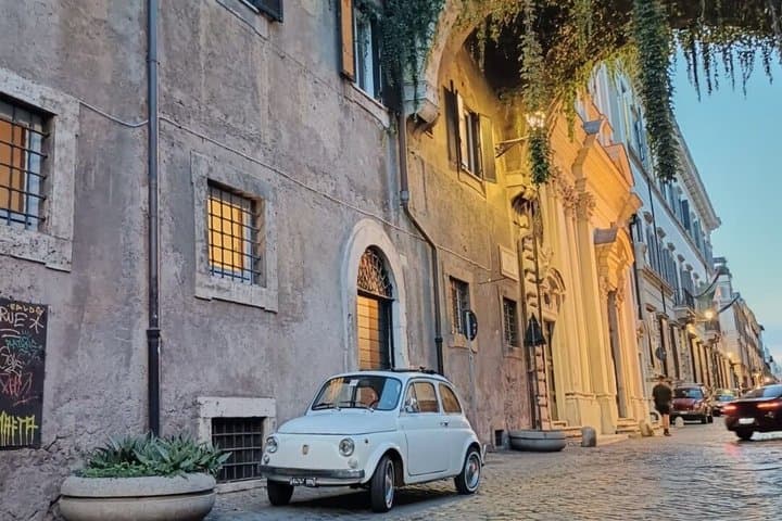 Fiat 500 Evening Tour Discover Rome at Sunset