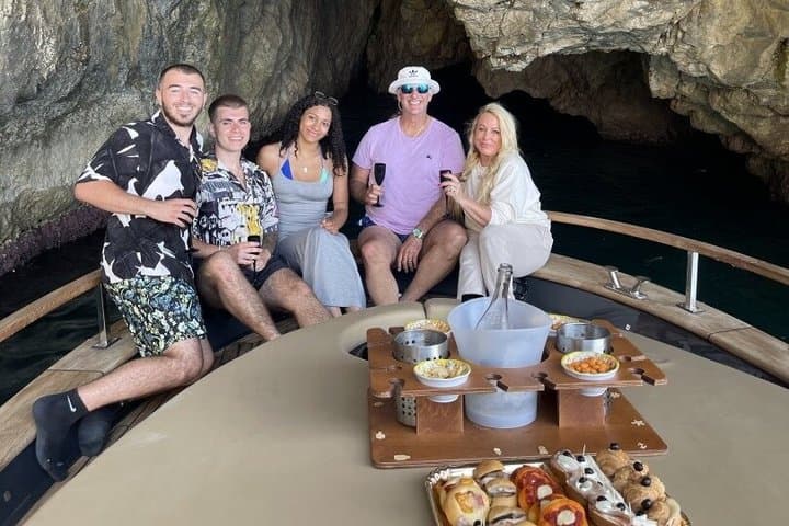 Blue Grotto and Capri by Private Boat Tour