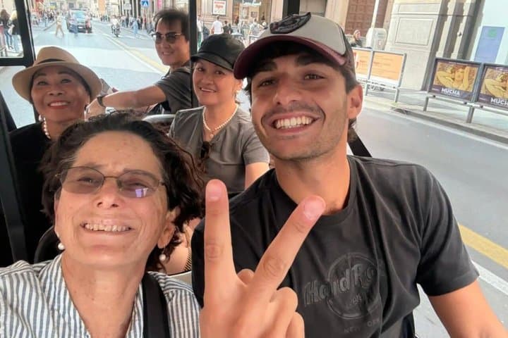 Rome in Love with Private Golf Cart Tour with PickUp and Drop Off