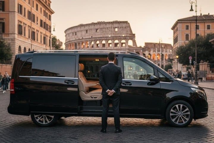 Best of Rome Private Luxury Mercedes Driving Tour