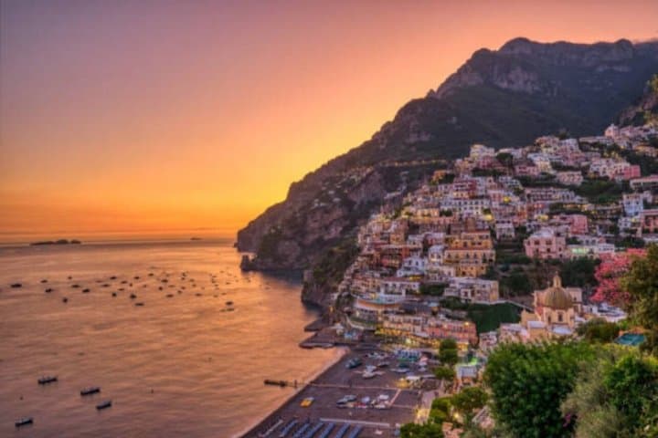 Shared Sunset Boat Tour in Amalfi Coast from Positano