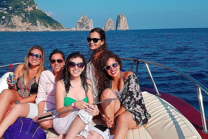 Praiano to Capri Full Day Private Boat Tour