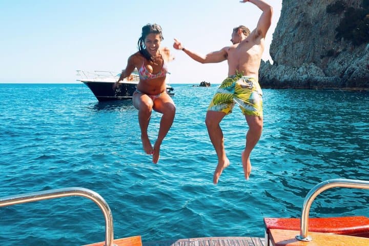 Praiano to Capri Full Day Private Boat Tour