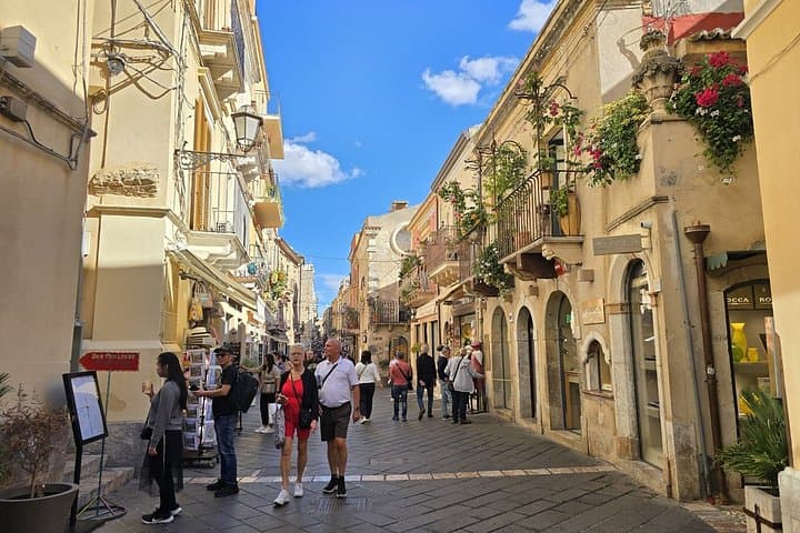 Taormina and Mount Etna Wine Tasting Experience from Catania