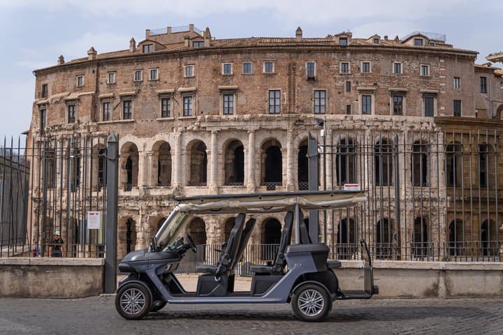 Rome City Center Customizable Private Golf Cart Tour