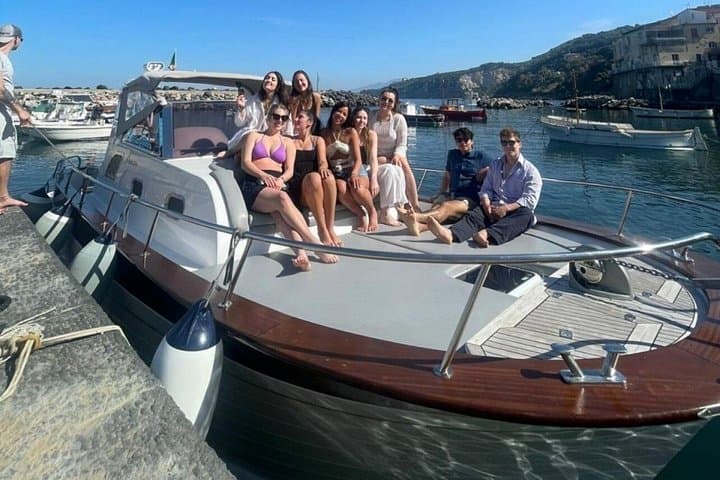 Praiano to Capri Full Day Private Boat Tour