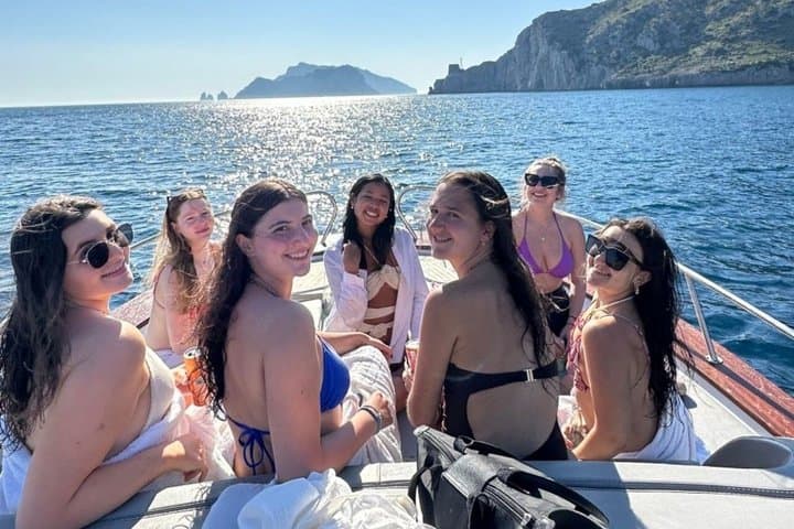 Praiano to Capri Full Day Private Boat Tour