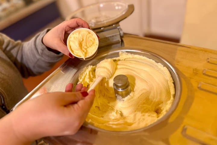 Artisanal gelato