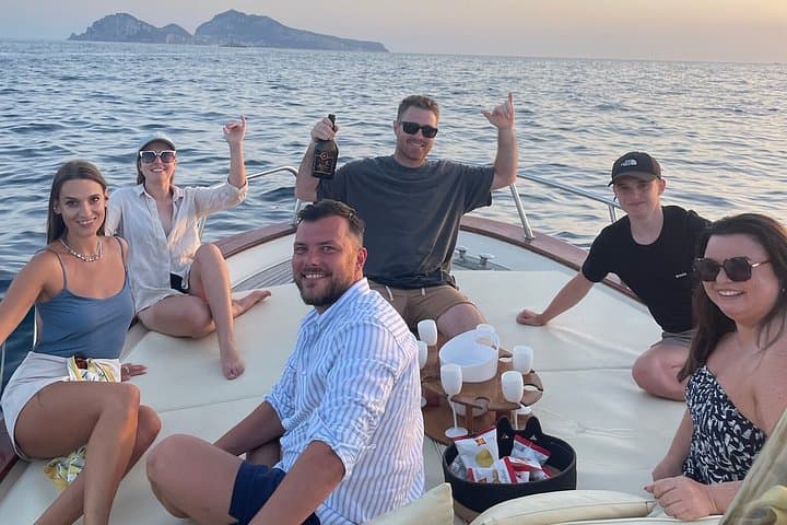 Private Sunset Boat Experience from Marina Grande
