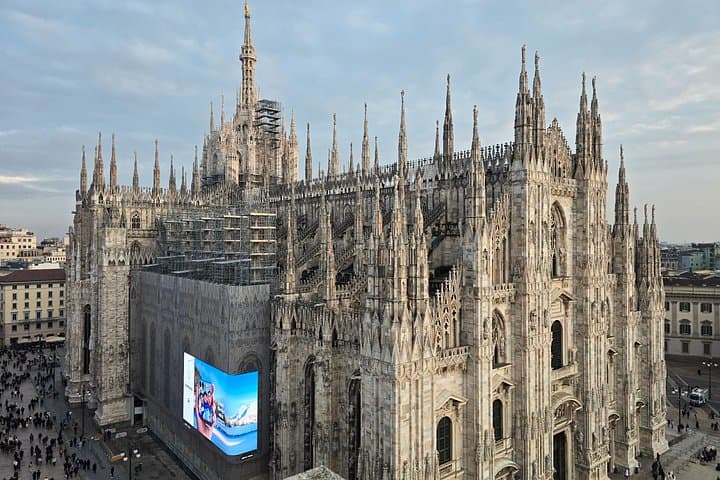 View of the Duomo from the Galleria V.E.