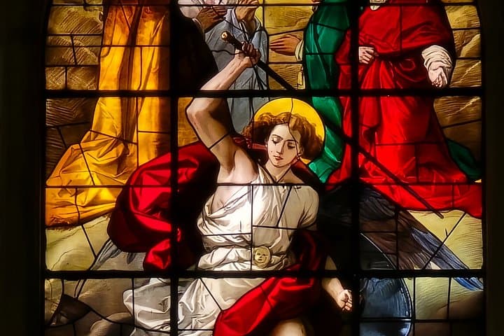 Duomo stained glass window