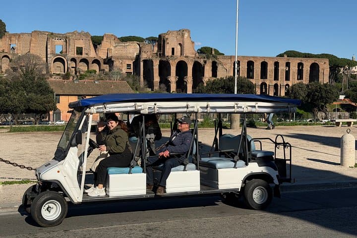Rome Highlights: Relaxed Golf Cart Tour