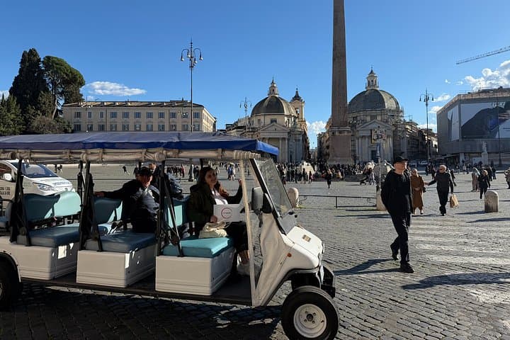 Rome Highlights: Relaxed Golf Cart Tour