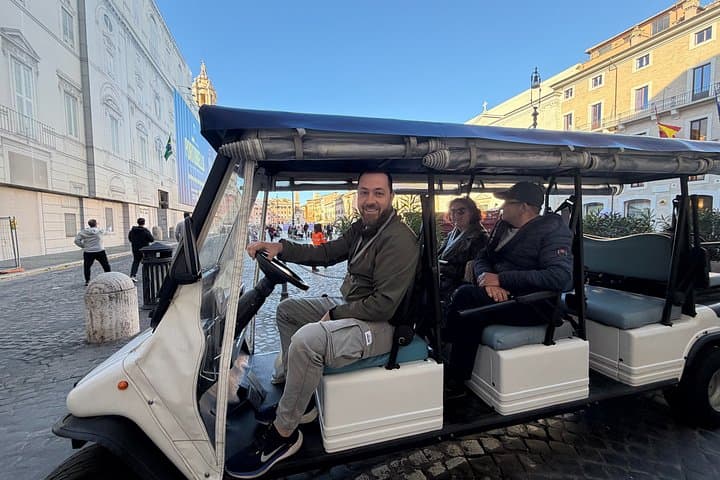 Rome Highlights: Relaxed Golf Cart Tour