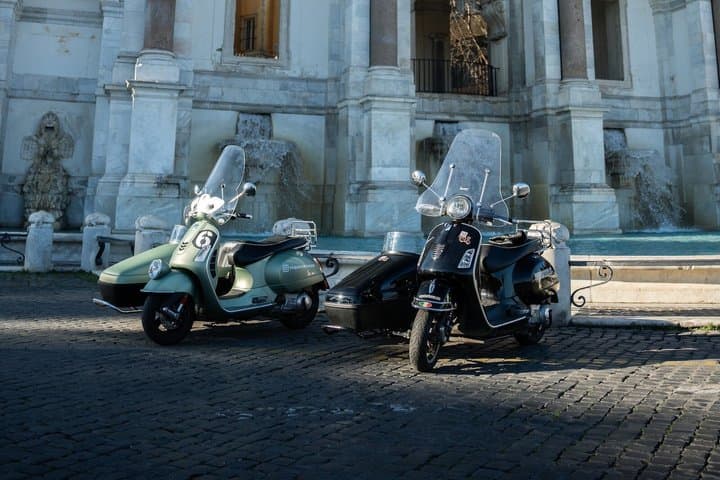 90 Minutes Panoramic Vespa Sidecar Tour of Rome