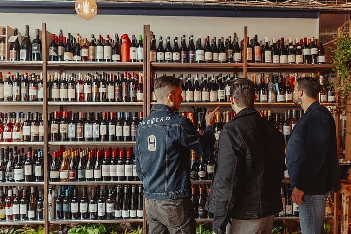 Lunch in a Wine Bar with Local Wine Pairing