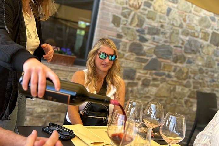 Brunello di Montalcino Wine Tour with 2 Wineries & Lunch at Farm