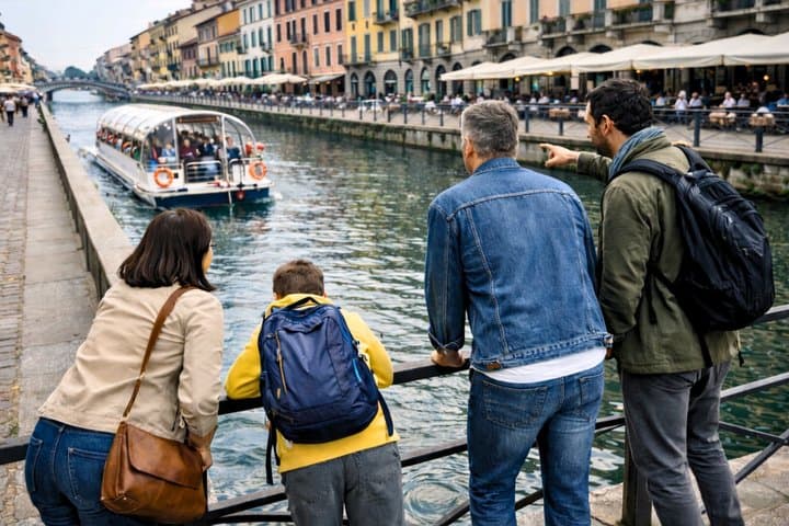 Milan Private Custom Family Walking Tour with Local
