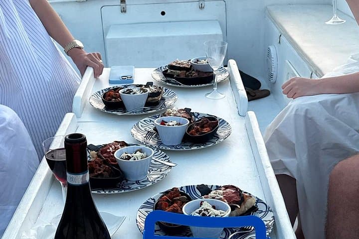 Wine and Waves Sunset Boat Tour in Syracuse with Sicily Wines