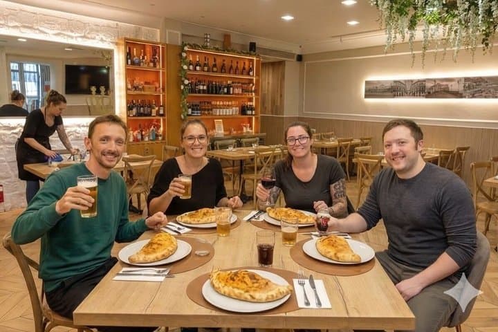 Authentic Naples Pizza & Calzone Class: Hands-on, Wine & Dessert