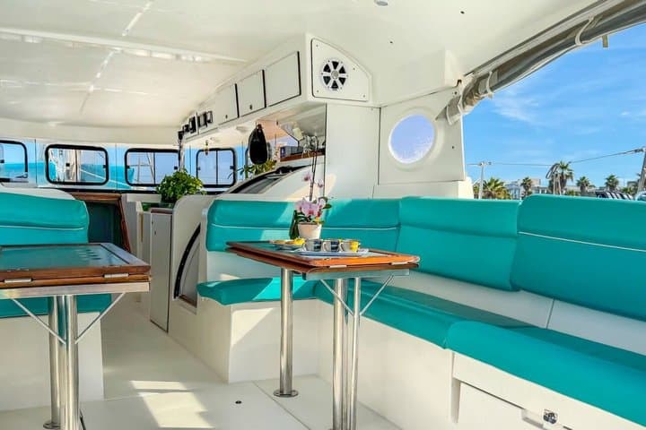 Monomaran tour 16 mt with boarding from Maddalena and Palau