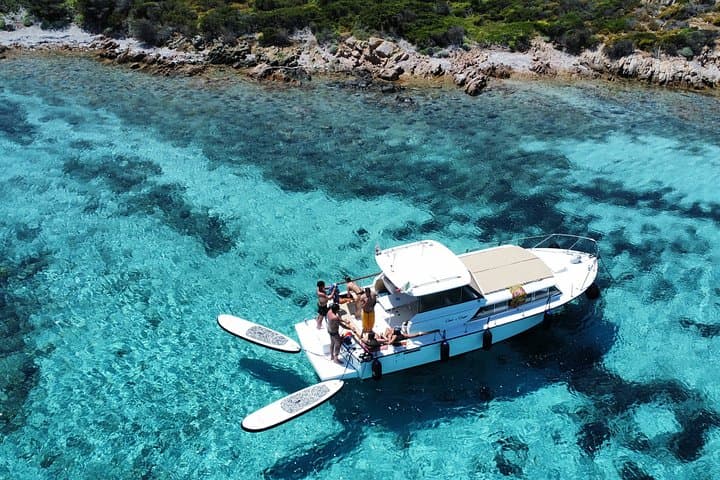 From Palau : La Maddalena Archipelago Boat Tour with Lunch!