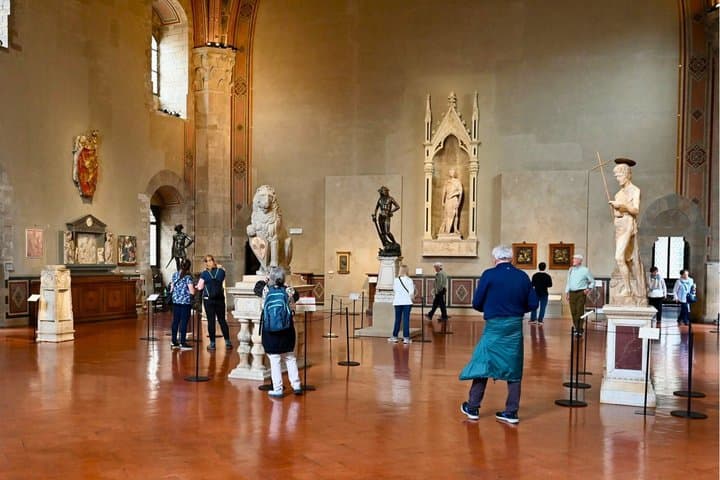 Accademia Gallery and Bargello Museums Entry Pass with Audio