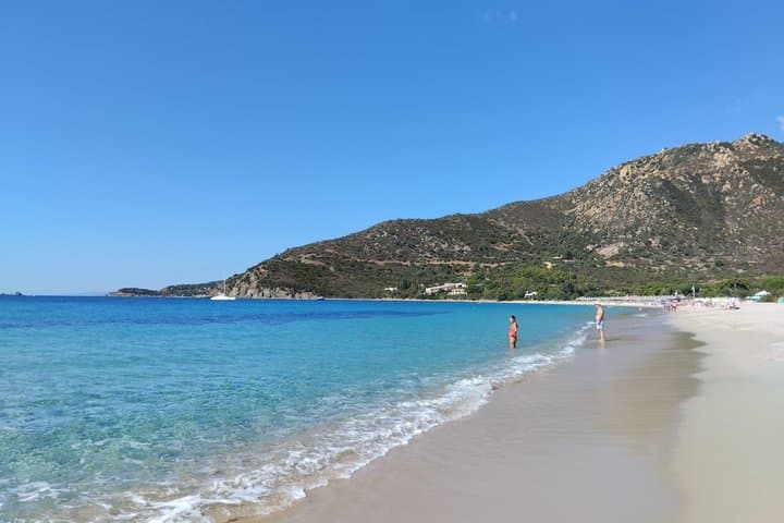 Villasimius and Solanas Beaches Day Trip from Cagliari with van