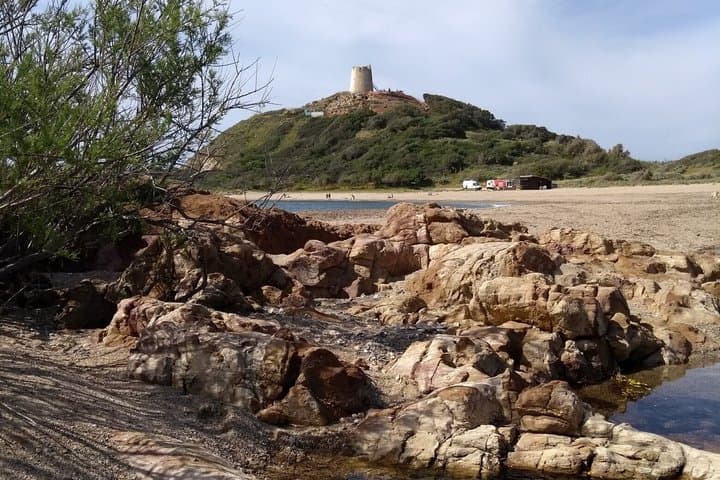 Chia Beaches Tour from Cagliari with van