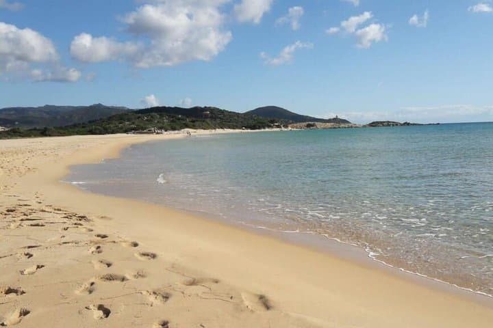 Chia Beaches Tour from Cagliari with van