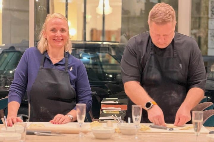 Rome: Hands-On Pasta Class with Fettuccine, Ravioli & Tiramisu