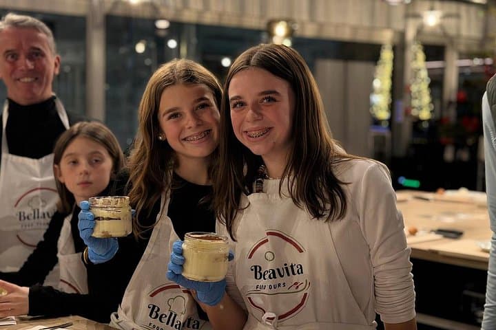 Rome: Hands-On Pasta Class with Fettuccine, Ravioli & Tiramisu