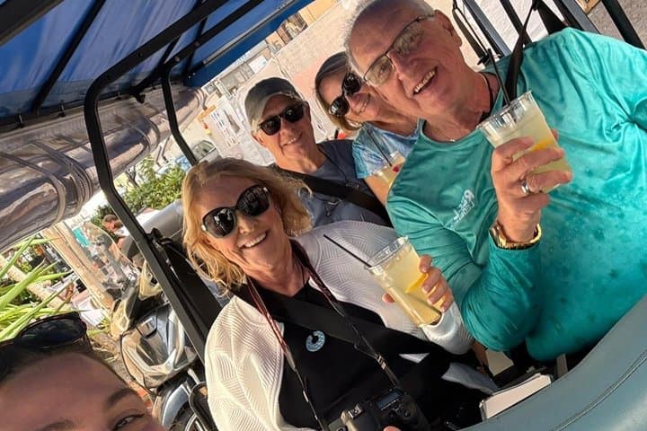 Private Golf Cart Tour with Panoramic Aperitif & Hidden Gems