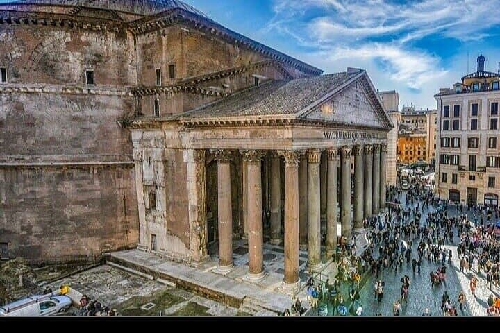 Pantheon Rome Timed Entry Ticket and optional Minerva