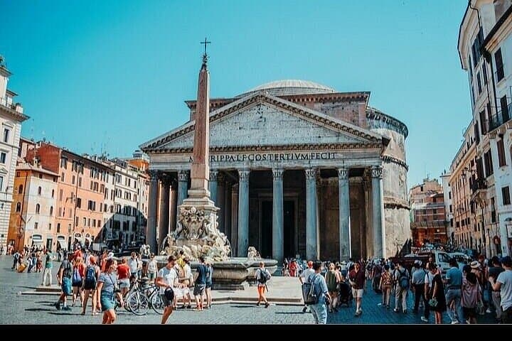 Pantheon Rome Timed Entry Ticket and optional Minerva