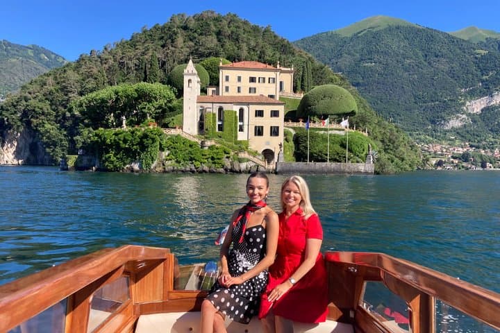 Lake Como Boat Tour and Pasta Making Class near Villa Balbianello