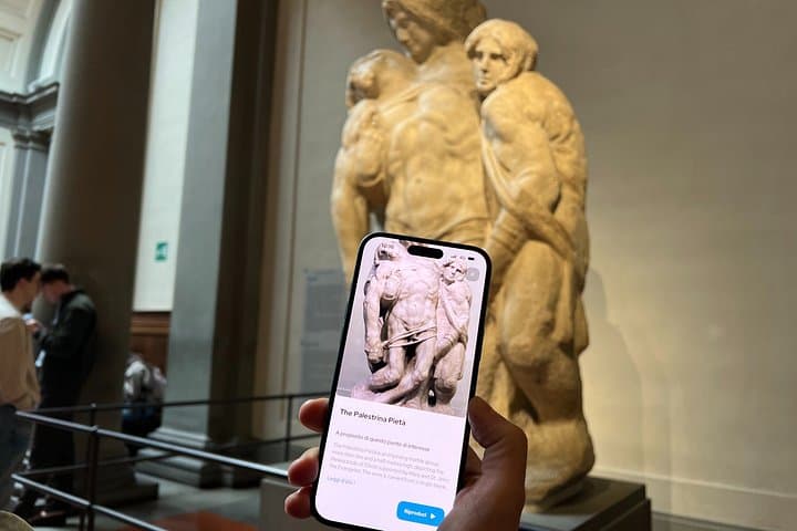 Accademia Gallery: Timed Entry with 3D Map & Audio Stories