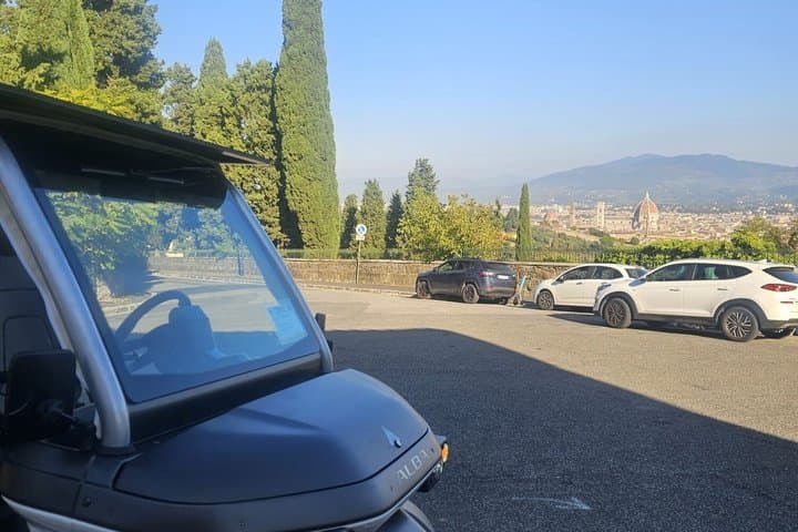 Golf Cart Tour of Florence Michelangelo & Panoramic Hills