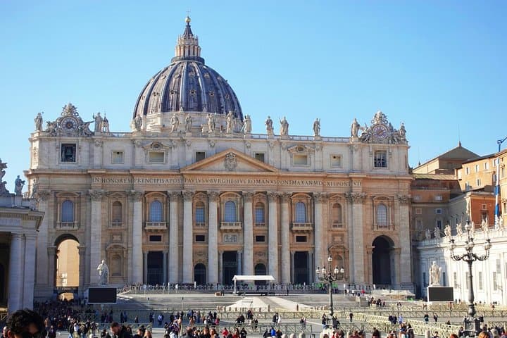 St. Peters Basilica Tour with Dome Climb and Papal Tombs