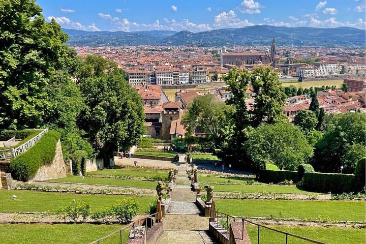 Florence Boboli Gardens Entry Ticket with Audio Guide