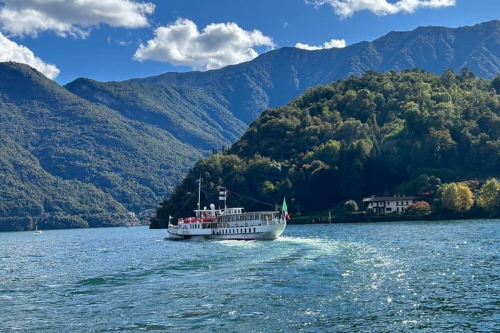 Lake Como Boat Tour and Pasta Making Class near Villa Balbianello