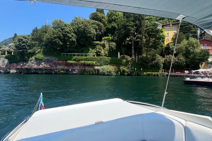 Lake Como private boat tour 1H