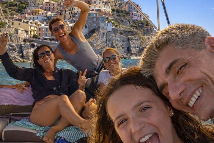 Cinque Terre Boat Tour with Drinks & Pesto Tasting