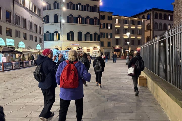 Florence Ghost & Crime Tour: Legends Murders with Tastings & Wine
