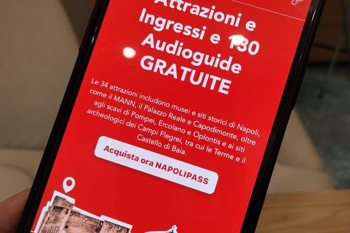 Napolipass Campania 24 Attractions Pompeii Herculaneum Palace Caserta