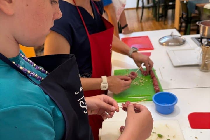 Sicilian Cannoli and pasta In the kitchen with chef Loredana
