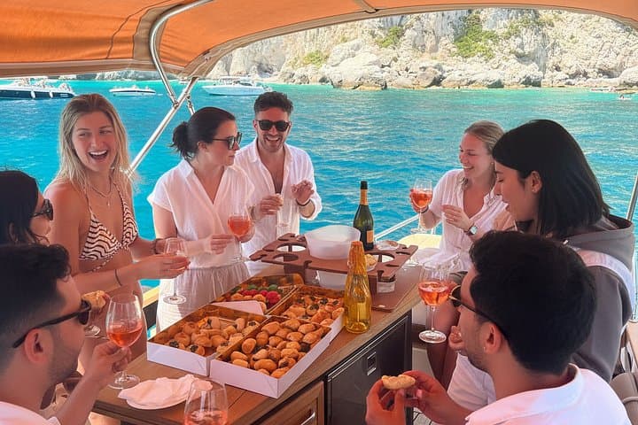 Capri in a Day All Inclusive Premium Boat Tour and City Visit