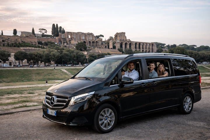 Rome Airport transfer ONE WAY private chauffeur